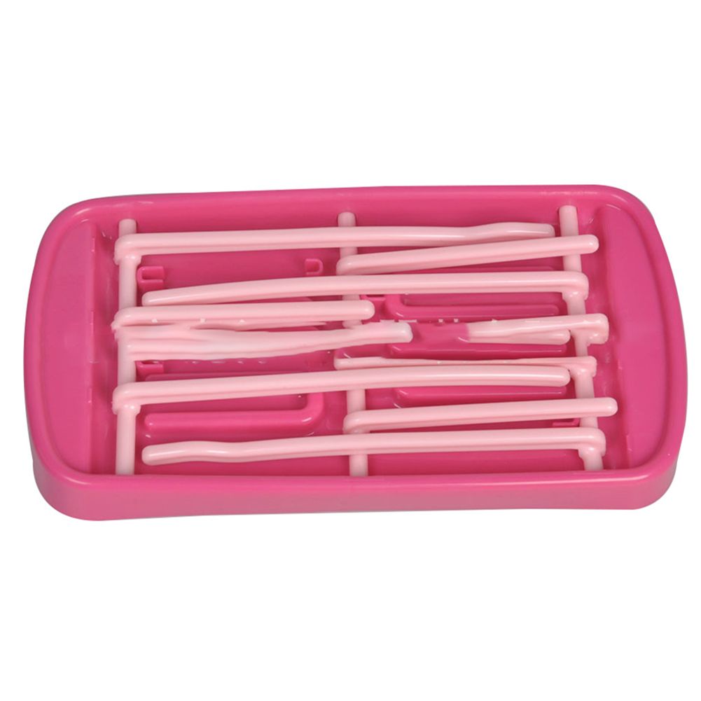 Simple Three Fold Baby Bottle Drying Rack Pacifier Draining Drying Rack