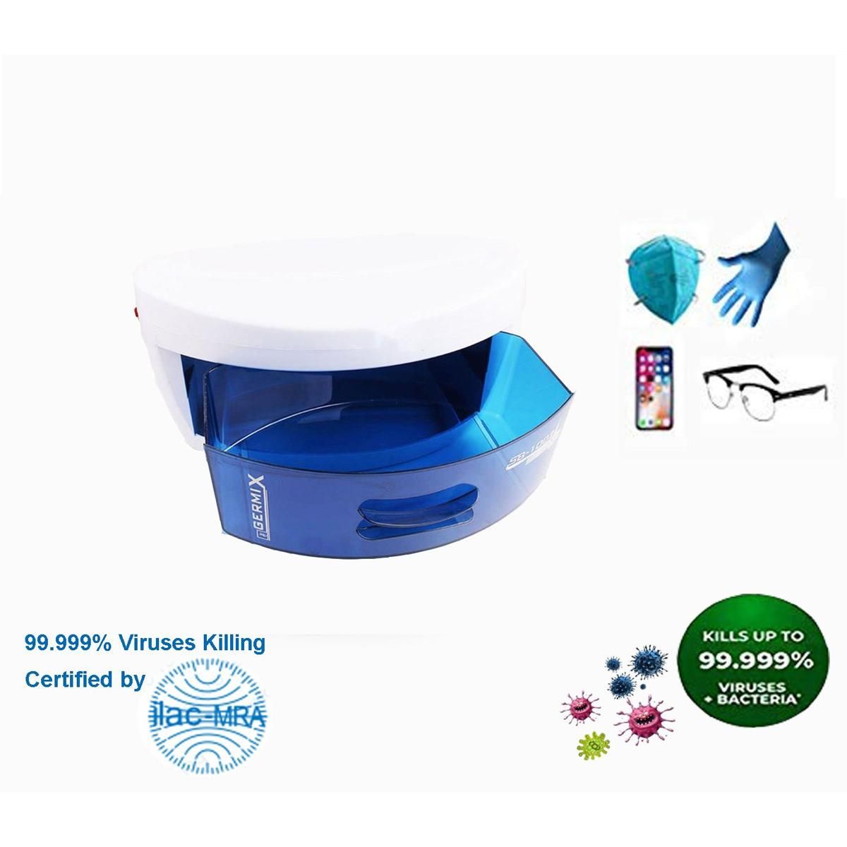 UV Sterilizer_ Disinfection_ Cabinet Ozone Disinfect for Nail Art Equipment Tool Manicure Portable Nail Disinfection_ Box Hairdressing Tool Smart Phone, Barber Scissors Salon Spa Towel