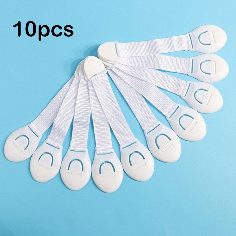 2/10pcs Baby ty Protector Child Cabinet Locking Plastic Lock Protection of Kids Locking From Doors Drawers Corner Protector