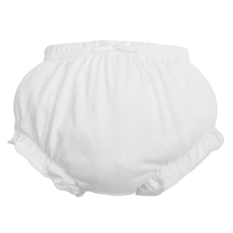 Baby Cloth Diaper Washable Reusable Pants For Kids Dot Print Bow Knot Cotton Diaper For Baby Girls