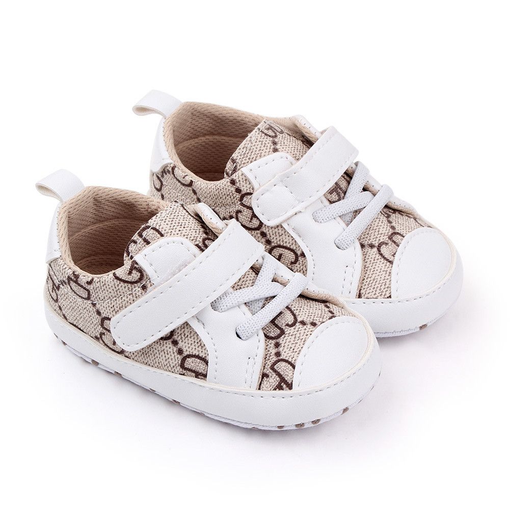 Yfashion Newborn Baby Shoes Soft Fashion Shoes oddler Shoes Anti-slip Sport Shoes color