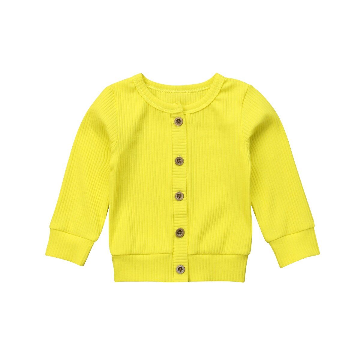 Baby Girl Knitted Sweater Boy Cardigan Kids Tops Children Outfit Girls Colorful Tees
