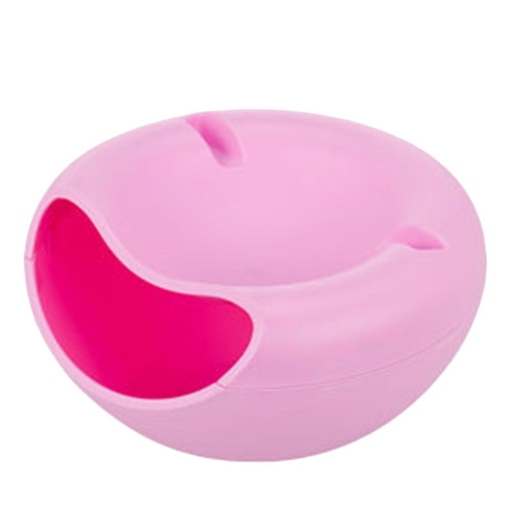 Big Mouth Fruit Box Double Layers Cell Phone Stand Holder Large Storage Box