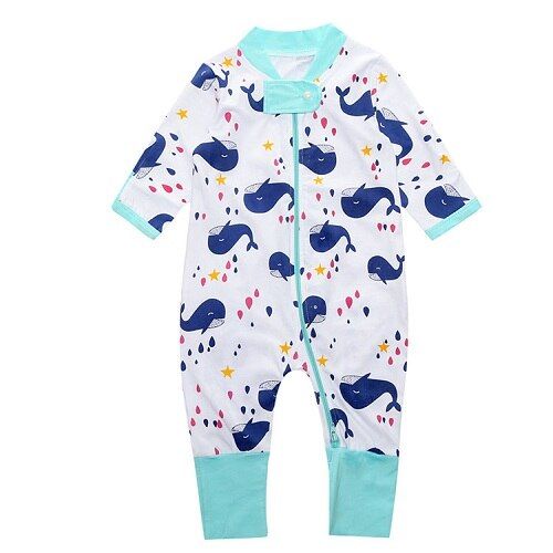 Newborn Boy Clothes for babies Toddlers Long Sleeve Floral Print Baby Girl Children's Overalls Pyjamas Kids Clothing Girl Fall