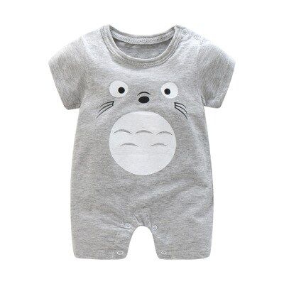 Cartoon Anime Newborn Baby Clothes Cotton Summer Jumpsuit Kids Minnie Baby Girl Jumpsuit Boy Costume Boy Romper