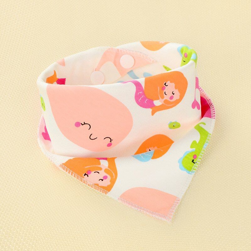 Cotton Bibs Burp Cloth Bandana Bibs Absorbent Babador Baby Apron Car Baby Eat Napkin Stuff for Babies Baby Boy Girls Accessories