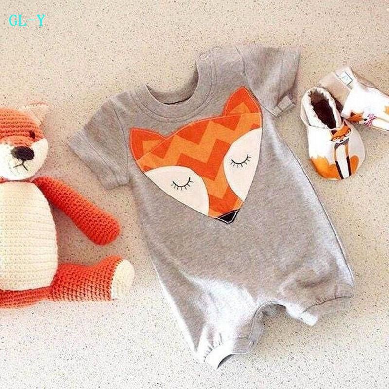 Baby Boys Cute Jumpsuit Bodysuit Clothes