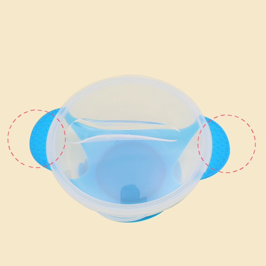 Temperature Sensing Feeding Spoon Child Tableware Bowl Dishes Dinnerware