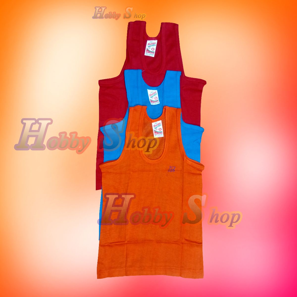 3 Pieces Set MultiColor Sando Ganji For Boys by Any Color