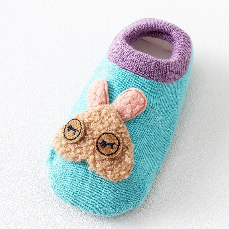 Baby Winter Anti Slip Short Socks Newborn Infant Boy Girl Cotton Thick Warm Floor Sock Toddler Children Kids Winter Accessories