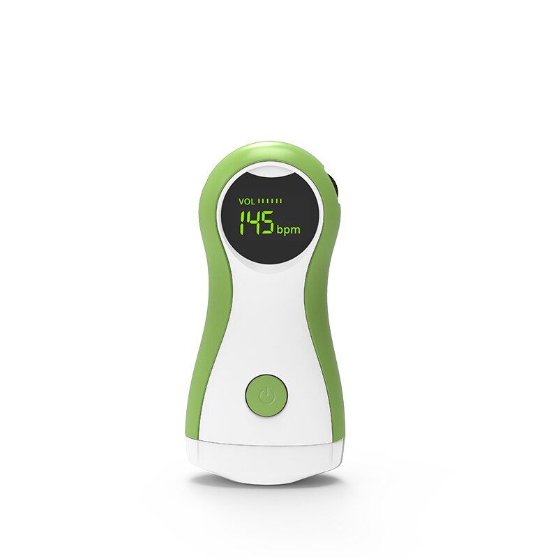 Upgraded 3.0MHz Doppler Fetal Heart Rate Monitor Home Pregnancy Baby Fetal Sound Heart Rate Detector LCD Display No Radiation