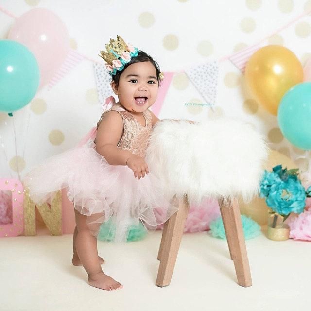 Baby Girl Fashion Printing Cute Summer O-neck Short Sleeve Tutu Dress Princess