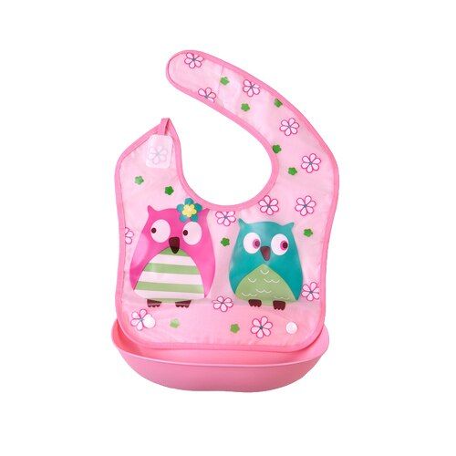 Detachable Baby Bibs Waterproof Silicone Feeding Baby Saliva Towel Newborn Cartoon Aprons Baby Bibs Detachable Cloths Bandana
