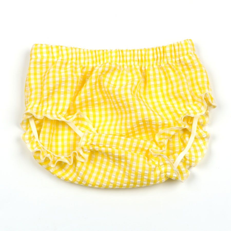 Baby Boy Girls Shorts Newborn Bloomers Baby Panties Checkered Pattern Infant PP Shorts Summer Beach Harem Shorts Kids Bloomer