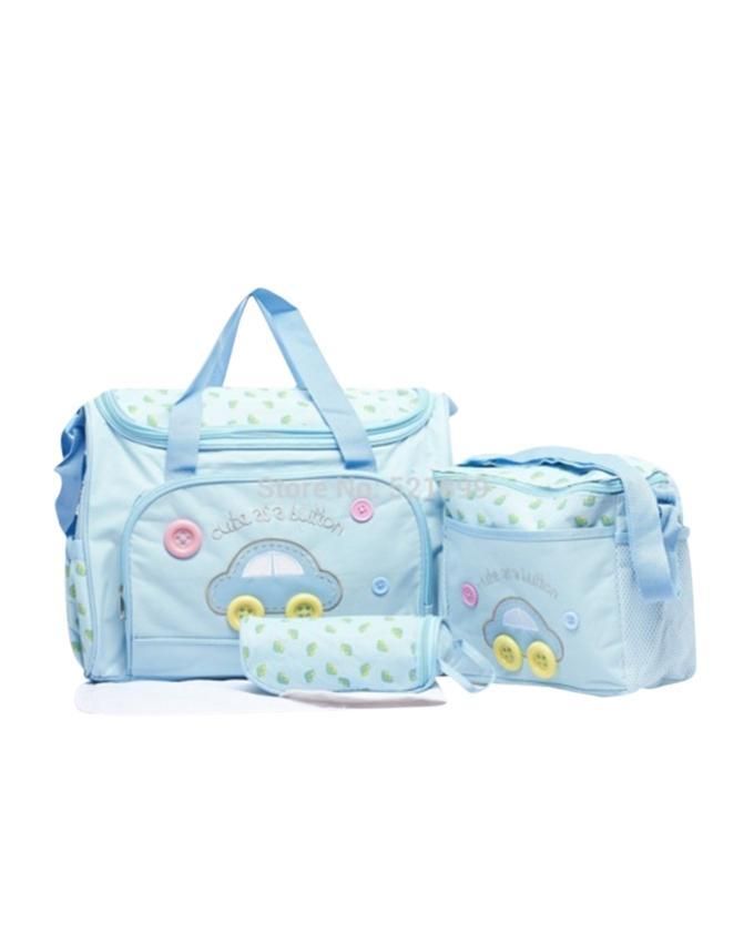 Multi-functional Mother Bag Set - Sky Blue