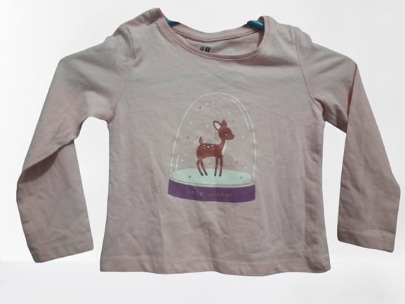 Baby Girls Winter Full-Sleeve T-Shirt