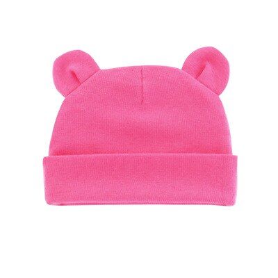 Baby Autumn Winter Hats for 0-2 Year Boy Girl Beanies Fashion Ears Bonnet Infant Hat Toddler Kid Outdoor Warm Knitted Beanie Cap