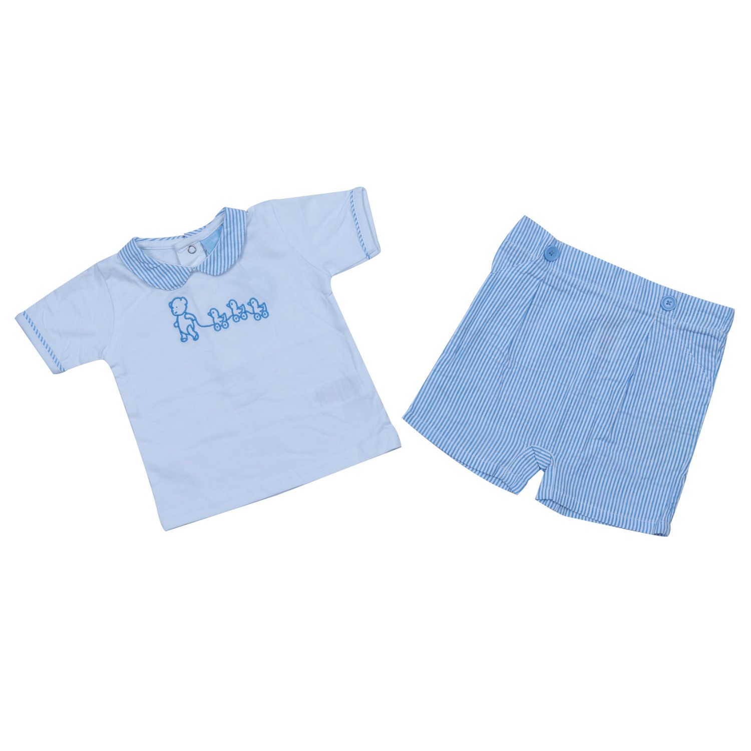 (HAVEit360) Baby Cotton T-Shirt With Short Pant Set For (00-03 Month & 06-12 Month)Baby Size