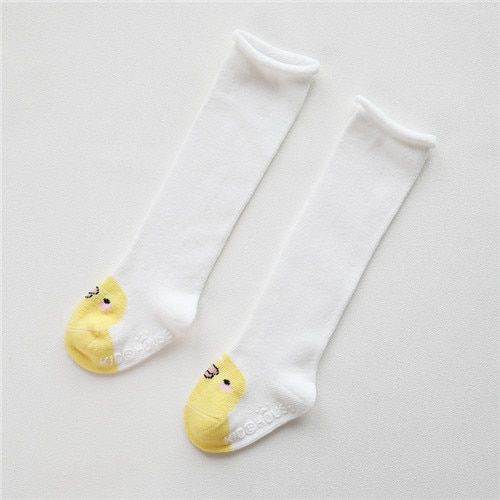 Knee High Baby Socks New Born Socks for Girls Cotton Cartoon Infant Baby Boys Socks Anti Slip Casual Winter Baby Leg Warmers