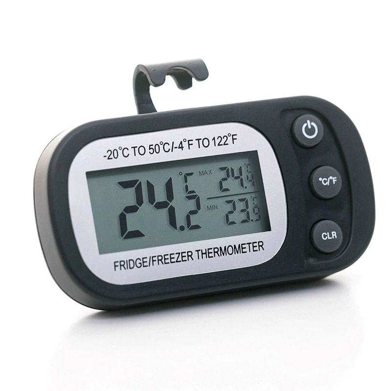 Electronic Digital Refrigerator Thermometer Freezer Freezer Anti-humidity Thermometer -20~50 Degree Refrigerator Thermometer