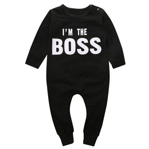 2019 Newborn Top Baby Kids Boy Girl Infant Romper Jumpsuit Cotton Clothes Outfit Set Good Qulity arrival Long sleeve