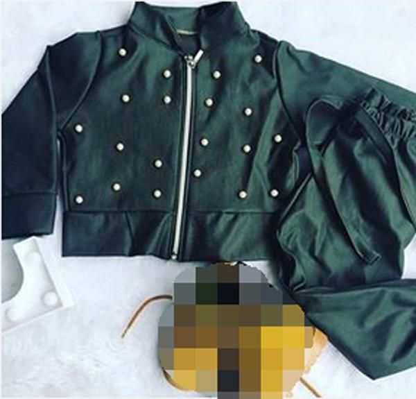 Baby Girls Long Sleeve Hoodies Jacket Coat Top + Pants Outfit