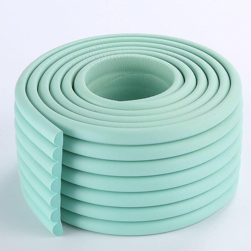 2M Baby Kids Table Desk Bumper Strip Furniture Edge Corner ty Guard Security Protector 80mm Wide Crash Bar Strip With Tape