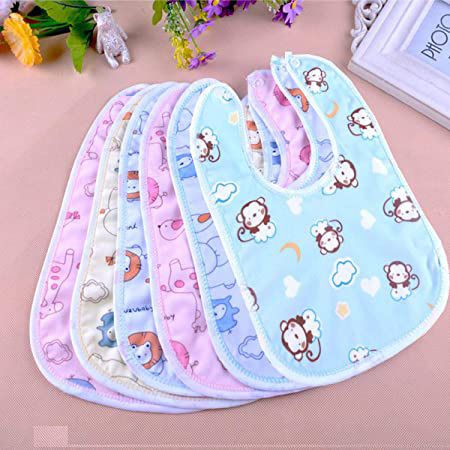 Cotton Bibs for Baby - 3 Pcs