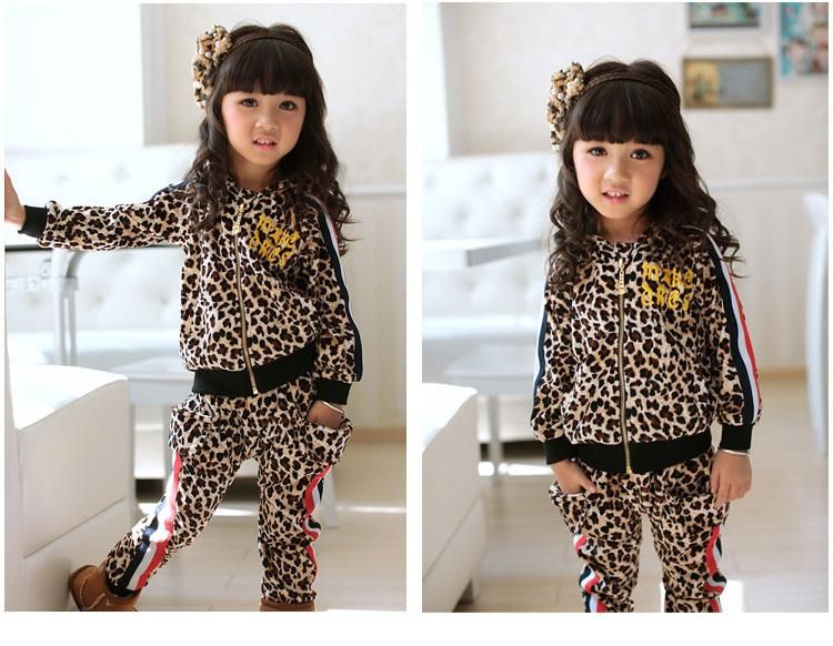 Winter New Children'S Clothing Boys And Girls Can Zipper Jacket + Pants Gold Velvet Leopard Print Set Baby Girl Clothes Kids Fortnite Toddler Skirt Shorts  Panda Spiderman