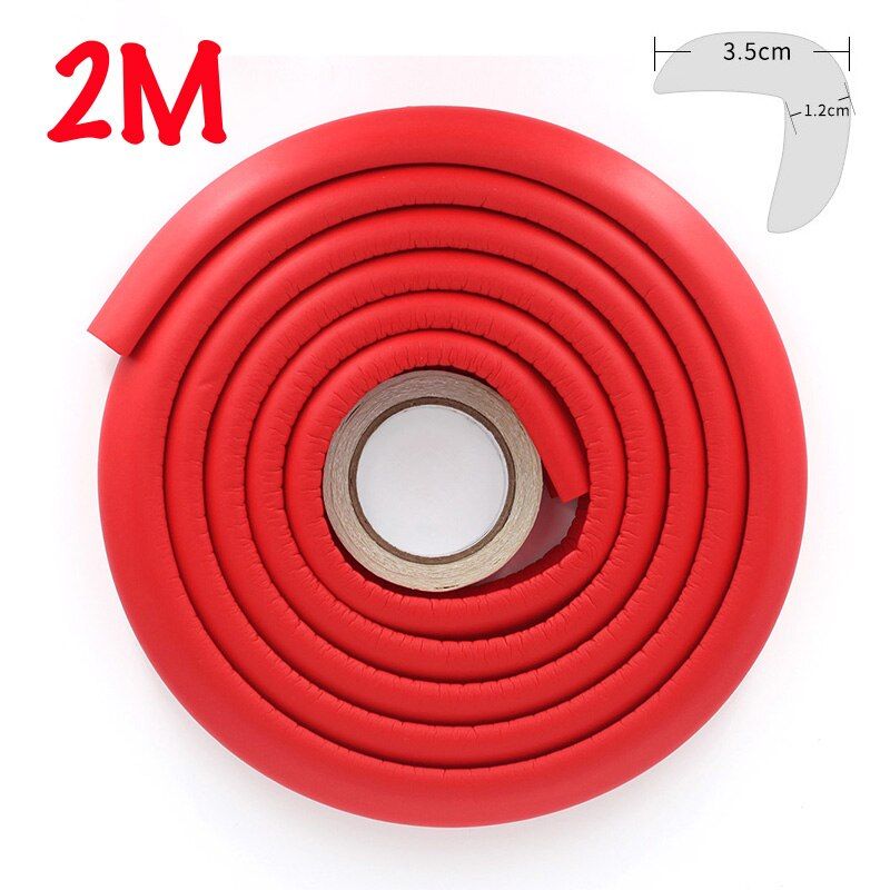 10 pcs/lot child ty products solid Edge & Corner Guards baby crash bar glass coffee table child protection strip 10-010