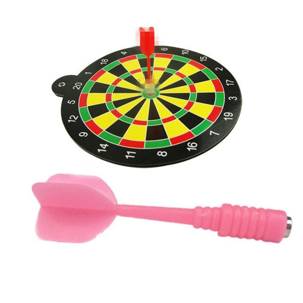 TE Magnetic Dart Board Darts Suit Darts Plate of Safety Dart Needle Indoor Game black & yellow