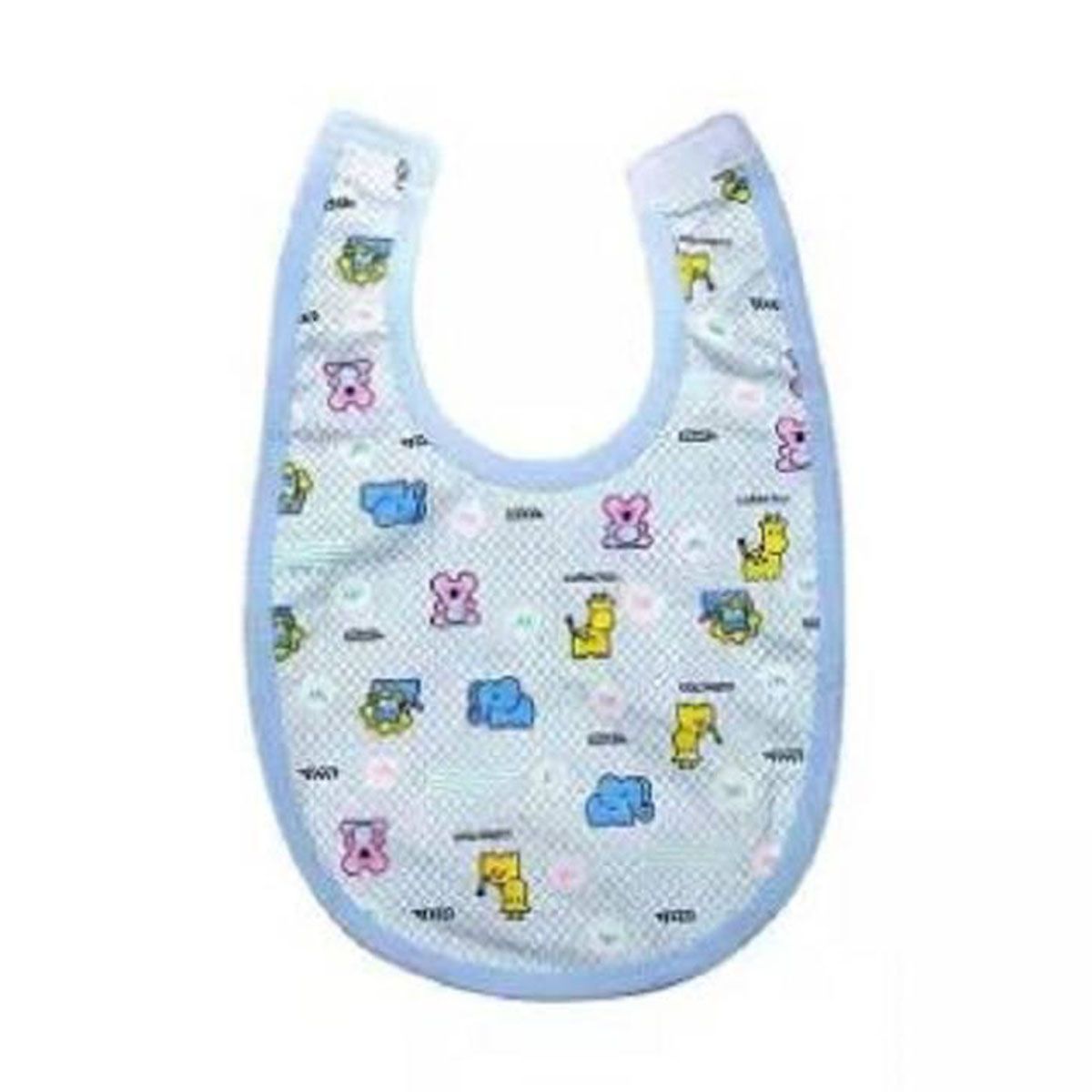 Cotton Bib For Baby - Sky Blue