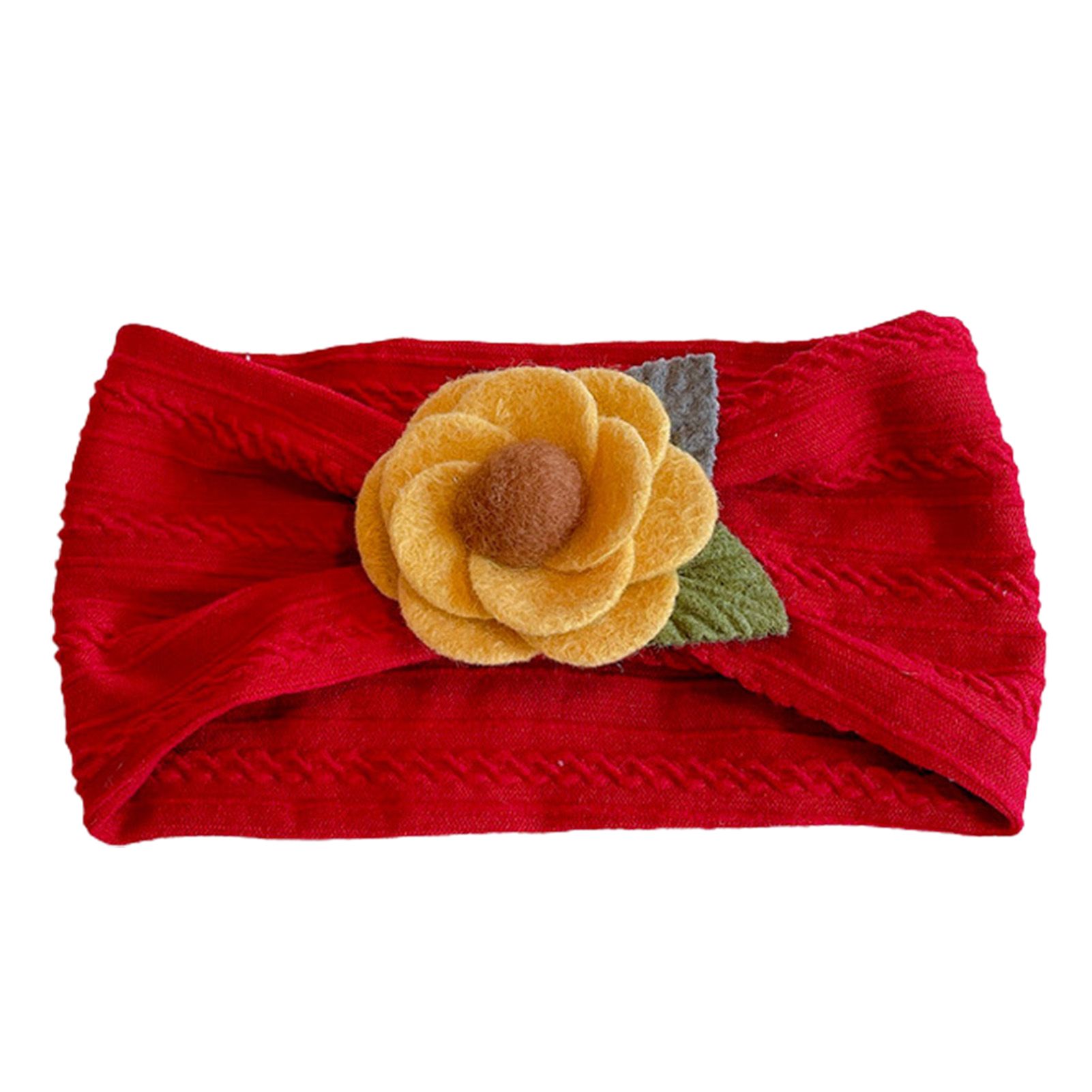 Baby Hairband Eye-catching Super Soft Fabric Fade-resistant Cozy Super Stretchy Baby Headband for Home
