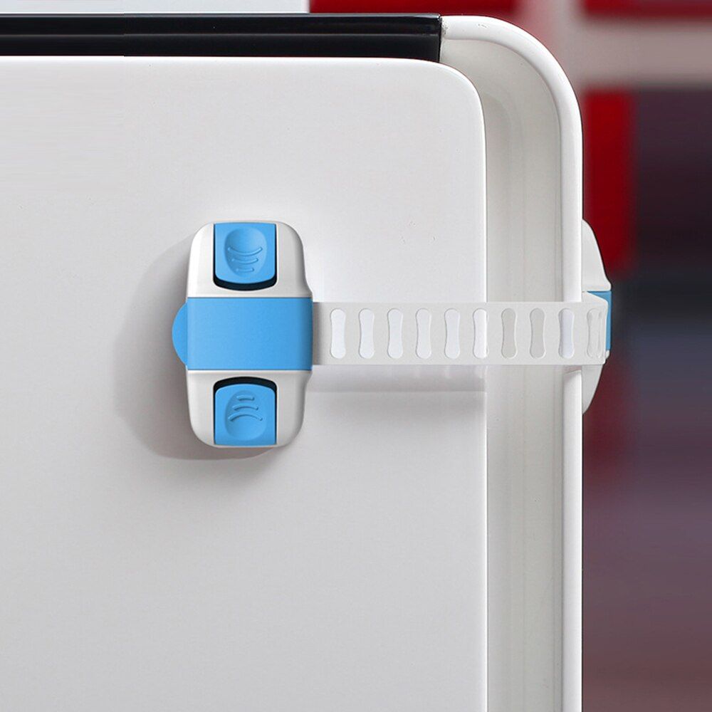 1Pcs Child ty Multifunctional Adjustable Drawer Lock ty Lock Protection Drawer Cabinet Refrigerator Lock