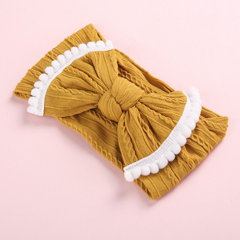 Baby Headband Bows Elastic Kids Hairband For Girls Children Turban Hair Accessories