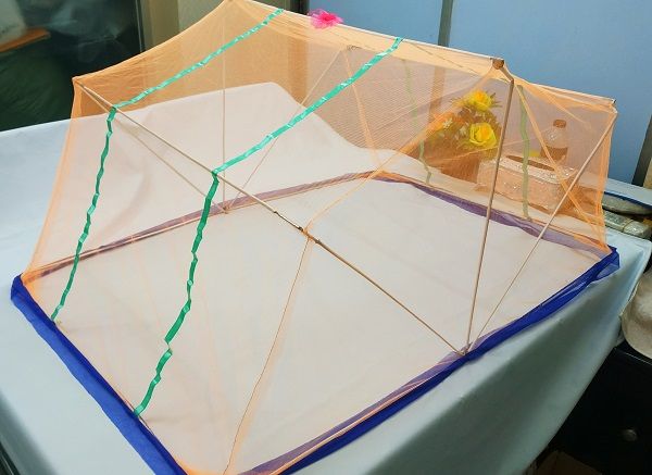Baby Mosquito Folding Net (26x22x20 inches - Colour As Per Stock)