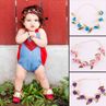 Sunnyehart Kids' Girls' Lovely Sweet Rose Flowers Leaves Wreath Hair Band Garland Headband