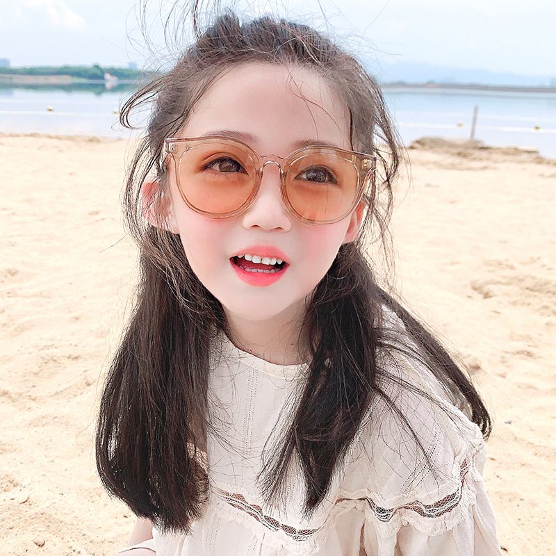Children's Sungles, Kid's Eye Protection Ultraviolet-proof Gles Leisure Unisex Eyegl