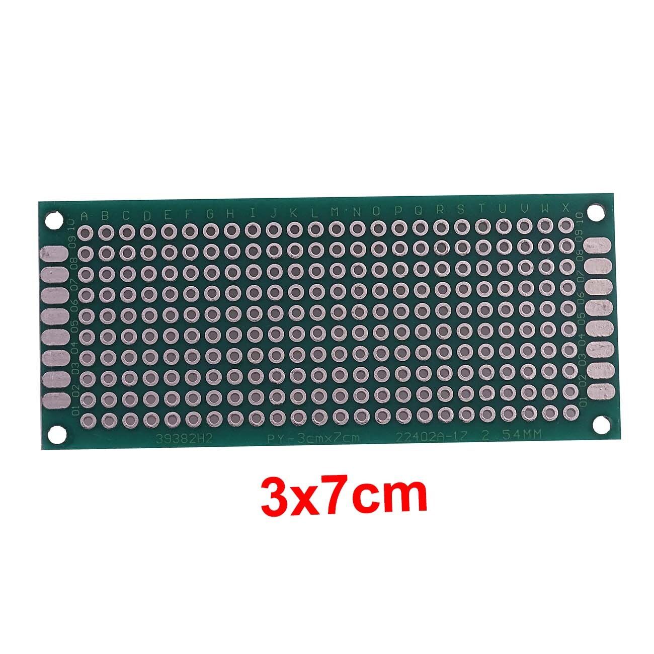 2x8 3x7 4x6 5x7 6x8 7x9 8x12 9x15 TQFP SOP8 Double Side Prototype PCB Universal Printed Circuit Board Protoboard Hole test board