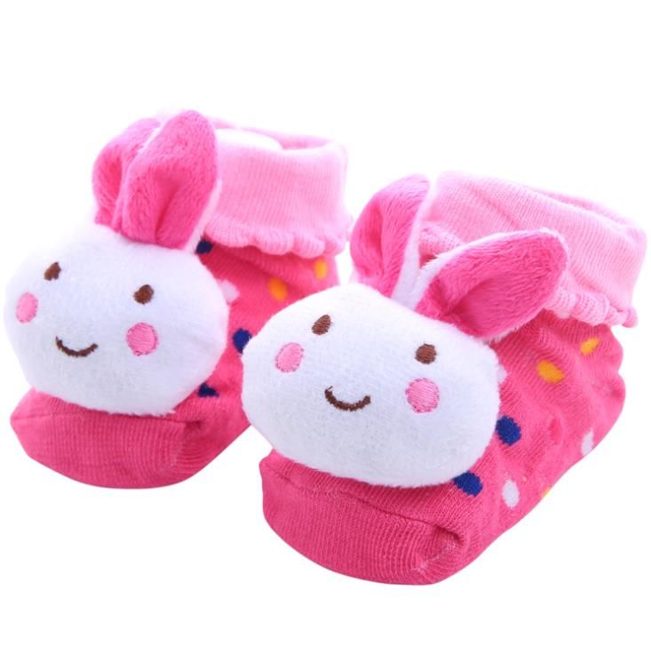 Newborn Baby Socks Rubber Anti Slip Floor Kids Toddlers Fashion Animal Newborn Cute  Sock Shoes  Winter Socks for Baby Girl