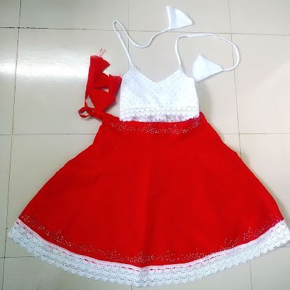 Western 2 pieces stylish skrit znd tops for baby girls party dress