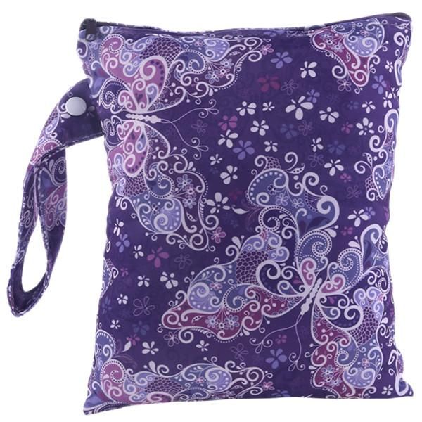 1PC Diaper Wet Bag PUL Diaper Bag 7.5 x10 Reusable