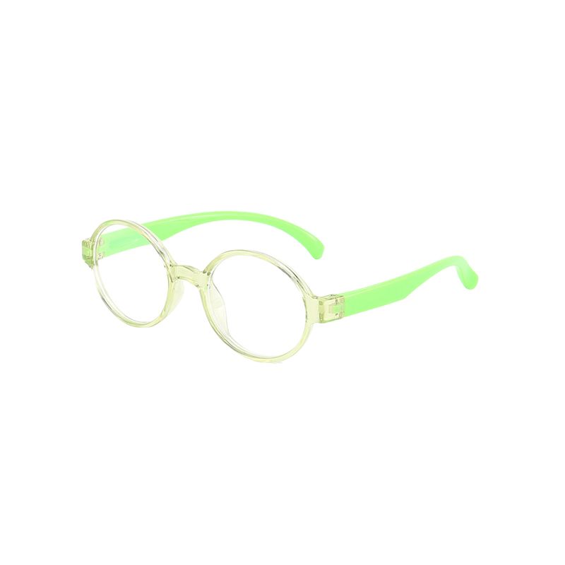 Kids Blue Light Blocking Glasses, Silicone Frame Plain Glass Spectacles for Boys Girls, Durable Eye Protection Glasses