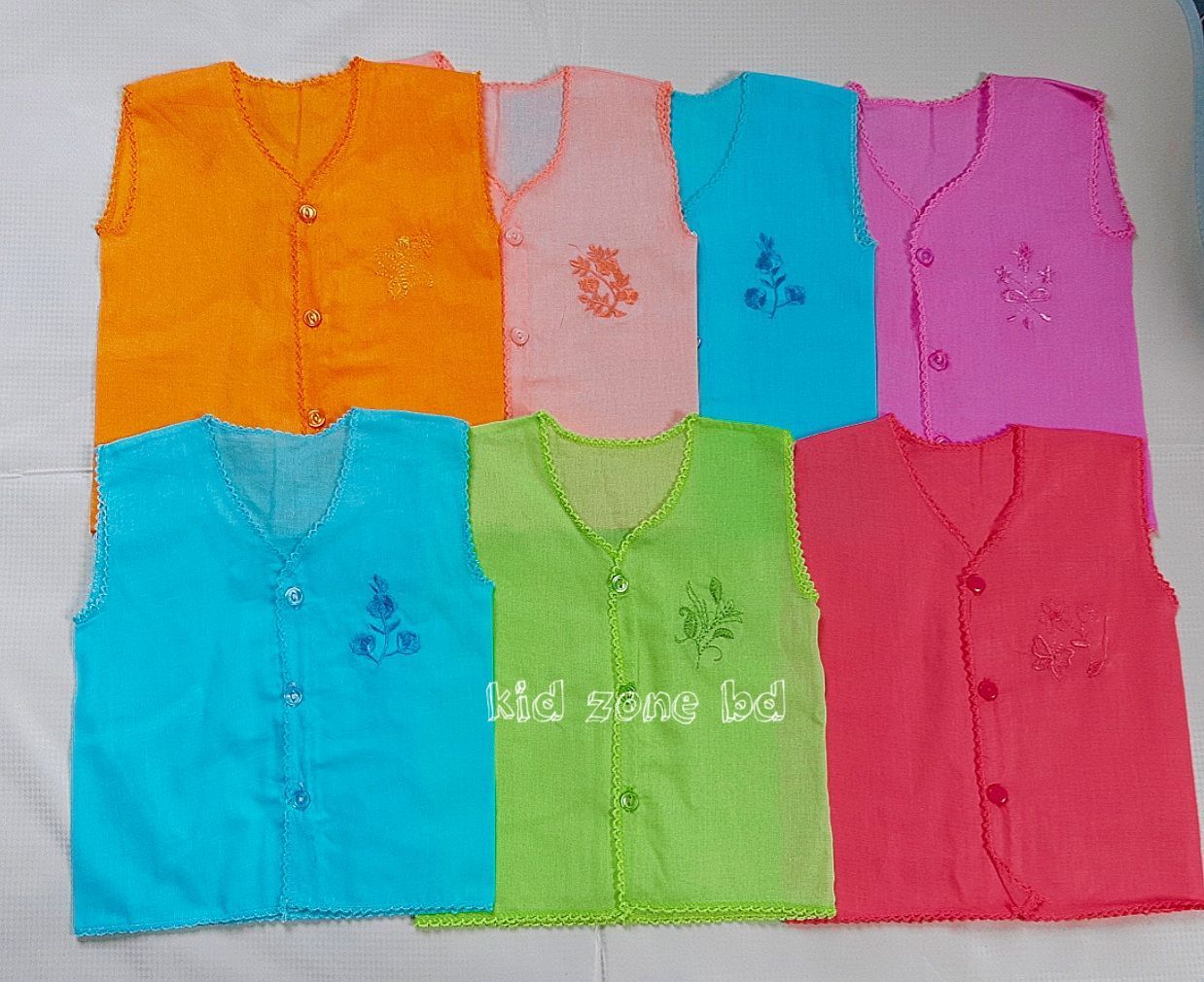 7 Pcs Nima For Baby (0-6 Months)-Multicolor