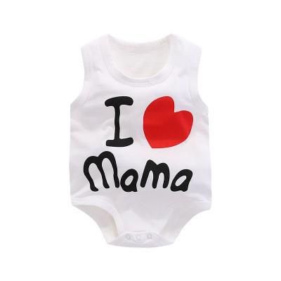 Summer Newborn Baby Boys Girls Cartoon Cotton Bodysuit Infant Baby Sleeveless Vest Jumpsuit Thin Penguin Pajamas Toddler Outfit