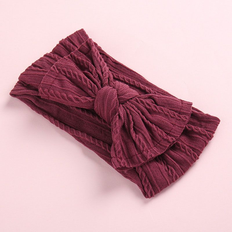 Bowknot Baby Girl Headbands Wide Turban Bows Kids Hair Bands Hair Accessories