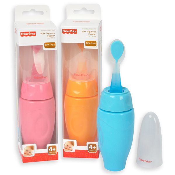 Soft Squeeze Feeder Bottle 150ml - Blue