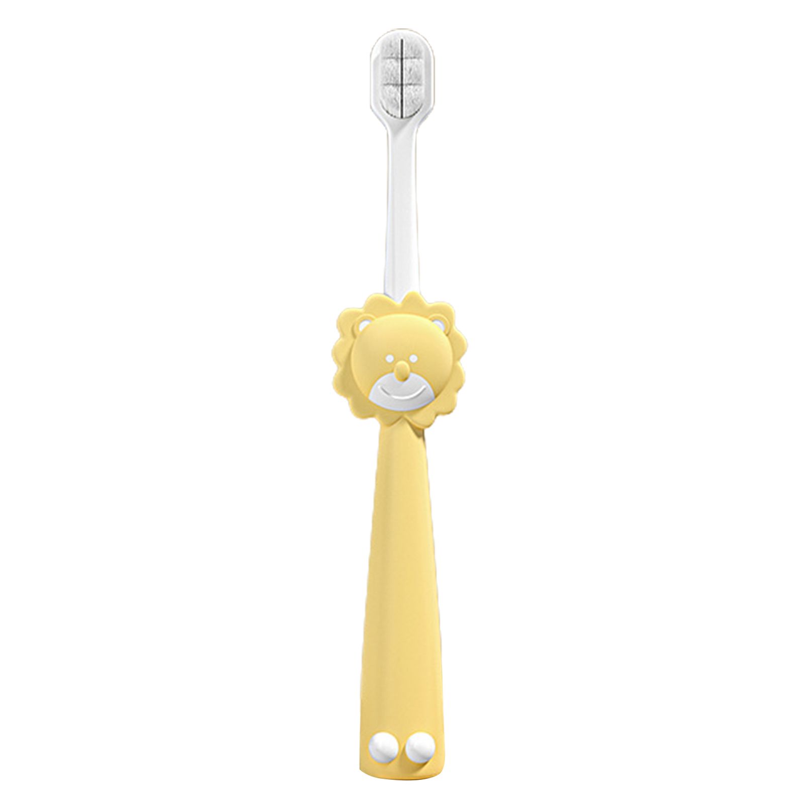 Children Toothbrush BPA-Free Remove Tooth Stains Kids Gift Cartoon Lions Whitening Kids Toothbrush for Toddler