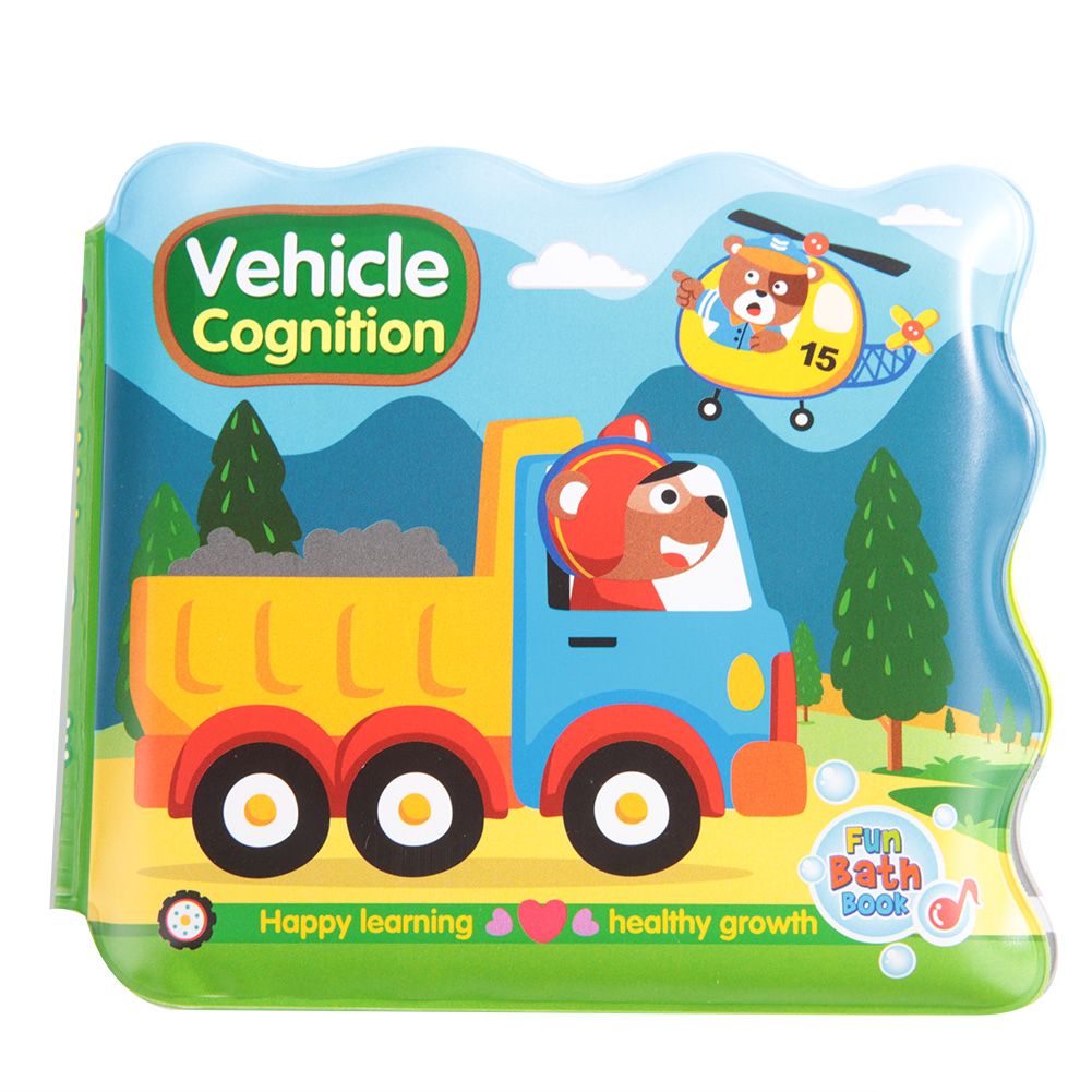 Baby Bath Water Toys Floating Plastic Book Lightweight for Learning Toddlers