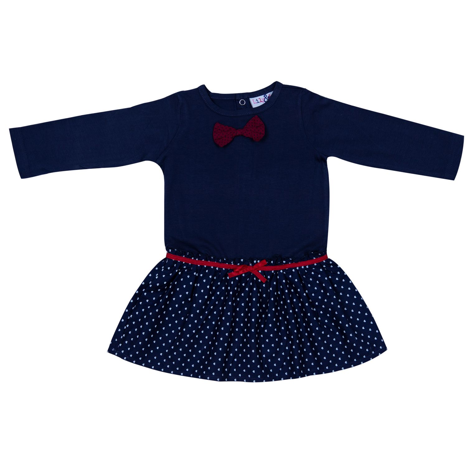 (HAVEit360) Black,Gray,White & Purple Baby Girls Dress For 3Month To 24Month